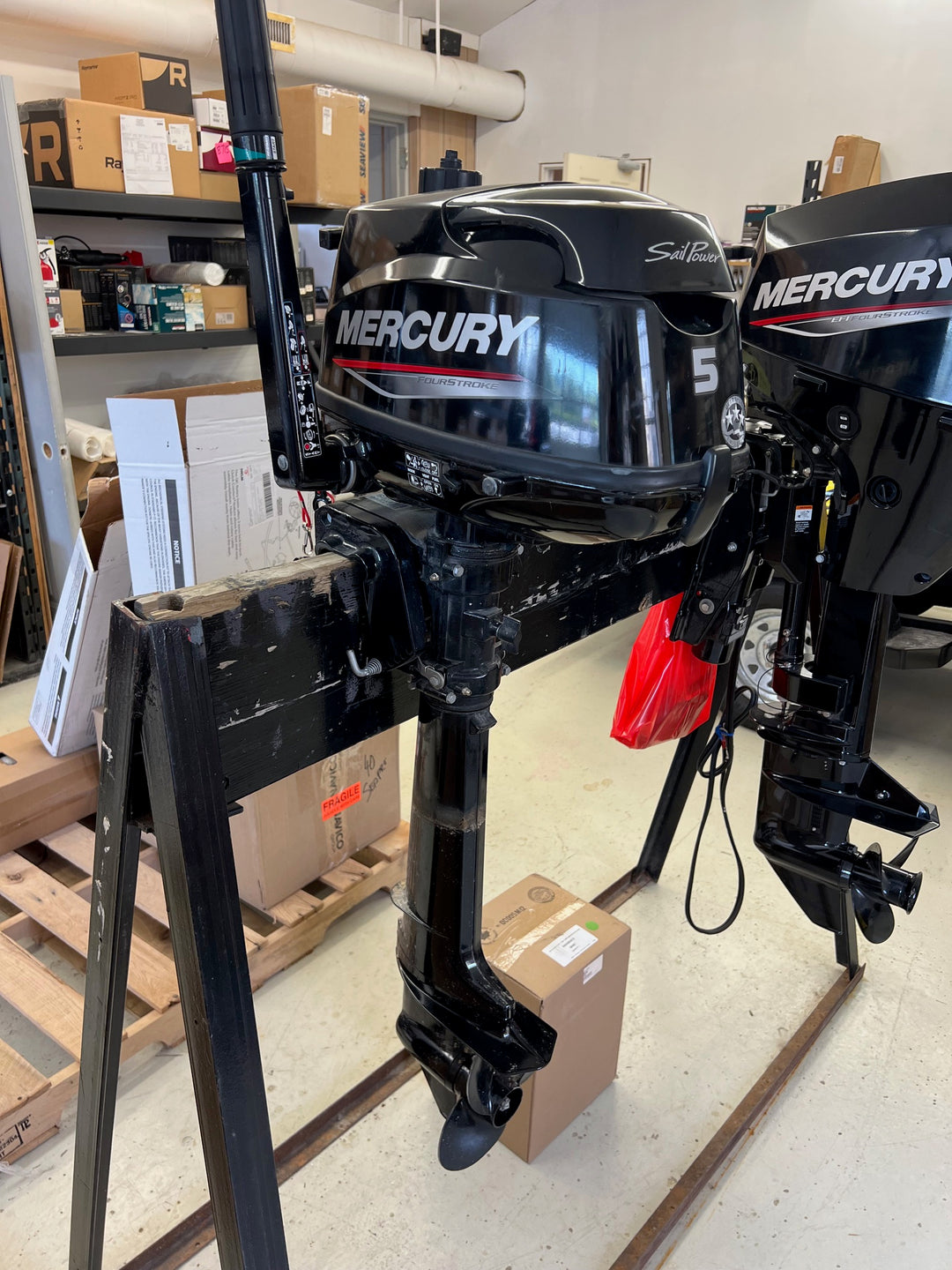 2021 Mercury 5HP Tiller