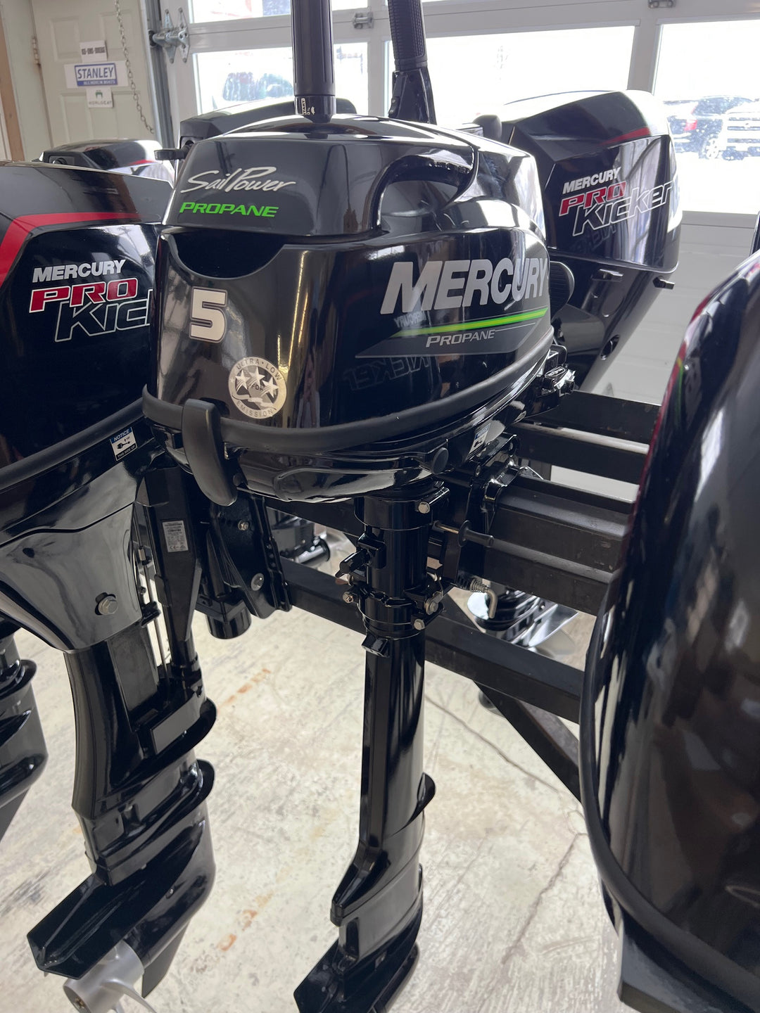 Mercury 5HP Sail Power Propane