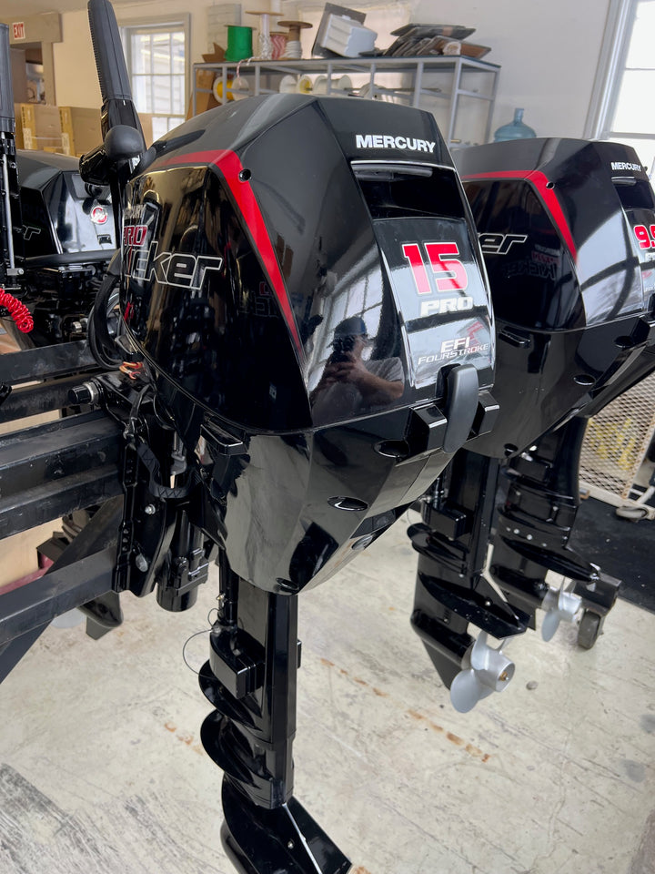 Mercury 15 Pro Kicker Tiller