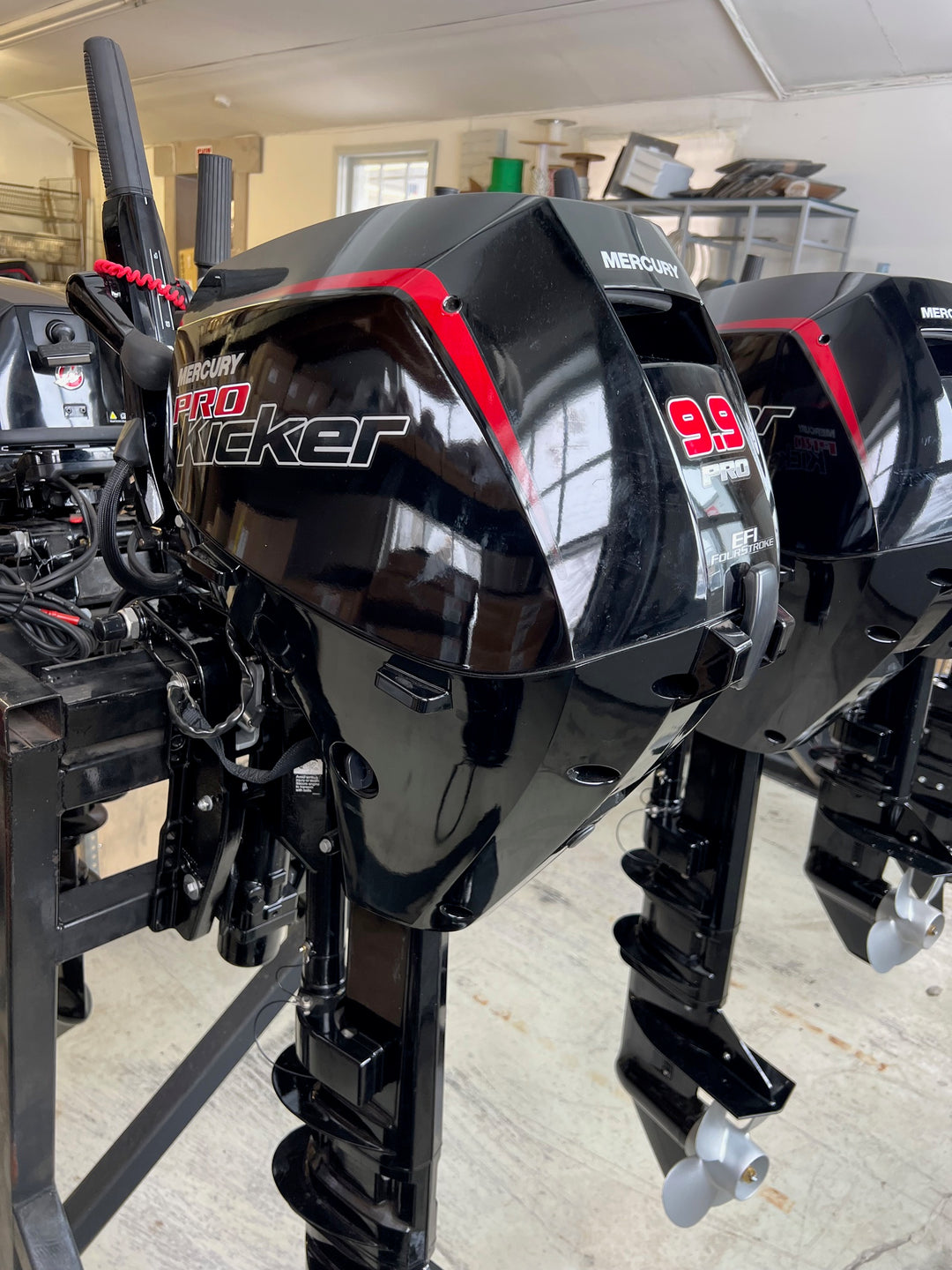 Mercury 9.9 Pro Kicker Tiller